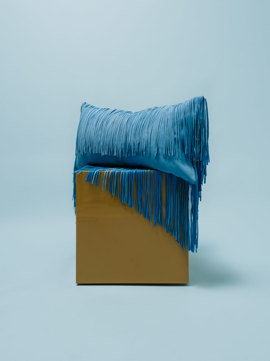 Jones Cushion in Bright Blue