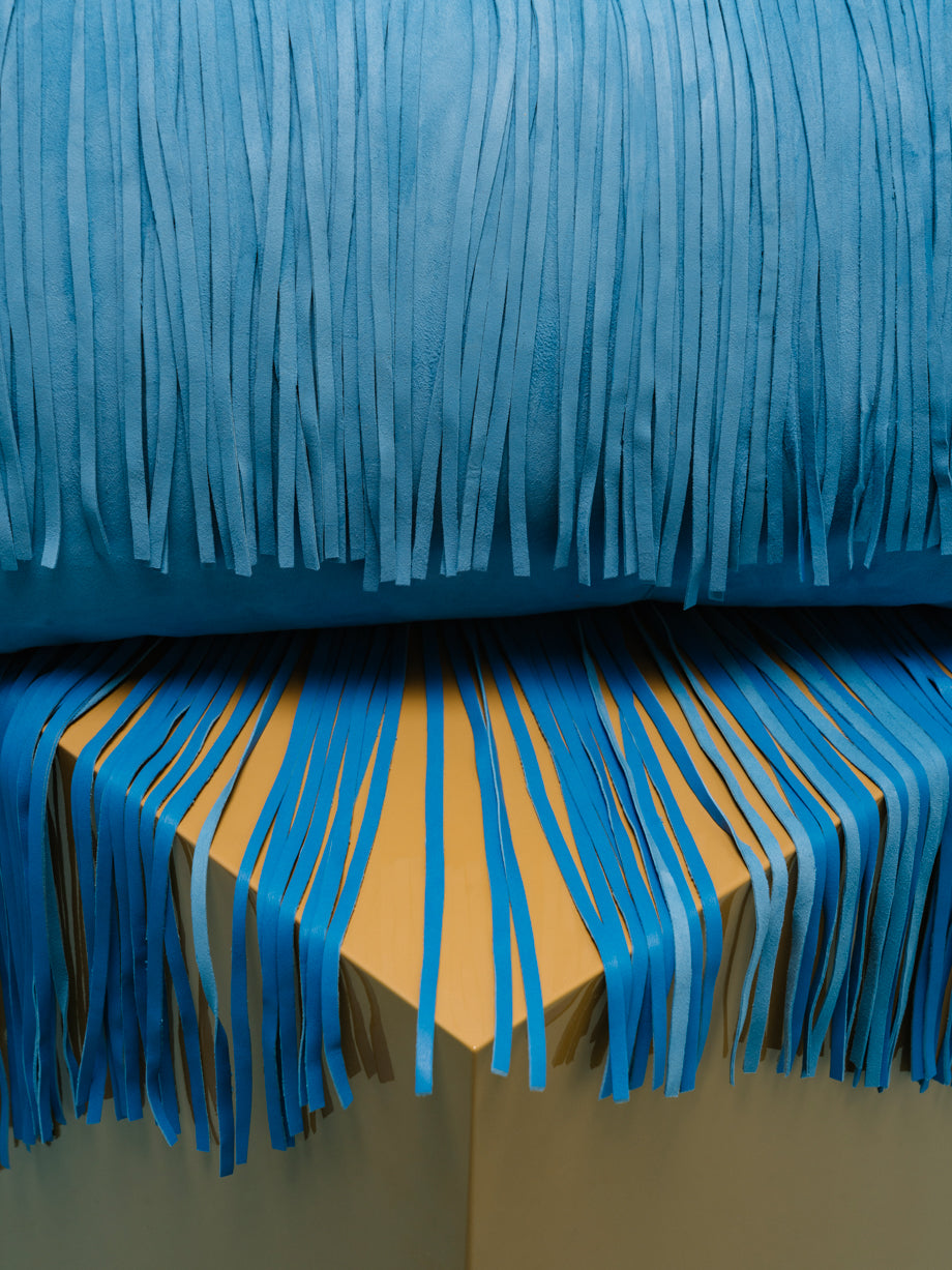 Jones Cushion in Bright Blue