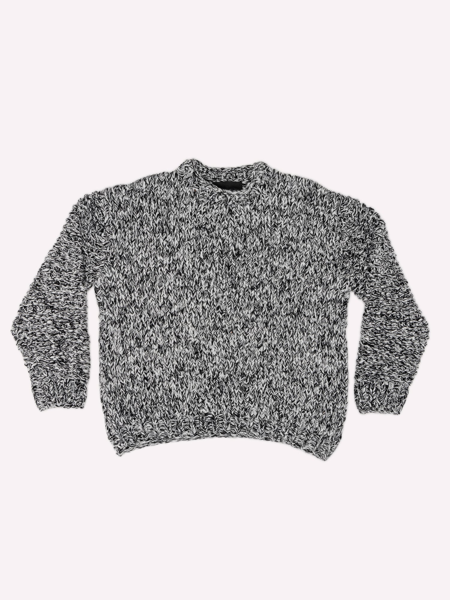 O'Connor Sweater in White and Black